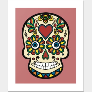 Sugar Skull Musical Posters and Art